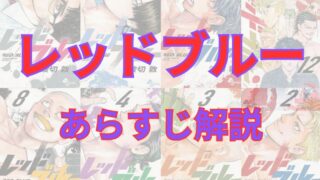 【ネタバレ注意】漫画「レッドブルー」あらすじ解説！登場人物も一覧でまとめてみました。 