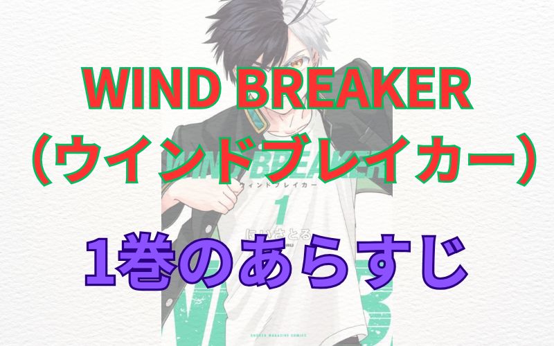 WINDBREAKER（ウインドブレイカー）1巻のあらすじ