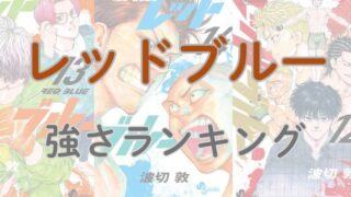漫画「レッドブルー」強さランキング！人気投票の結果を絡めて感想を話る 